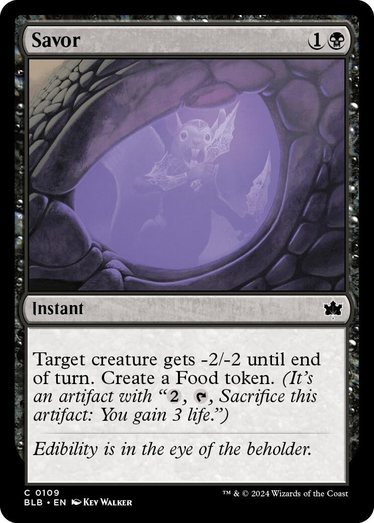 Savor (109) (Bloomburrow)