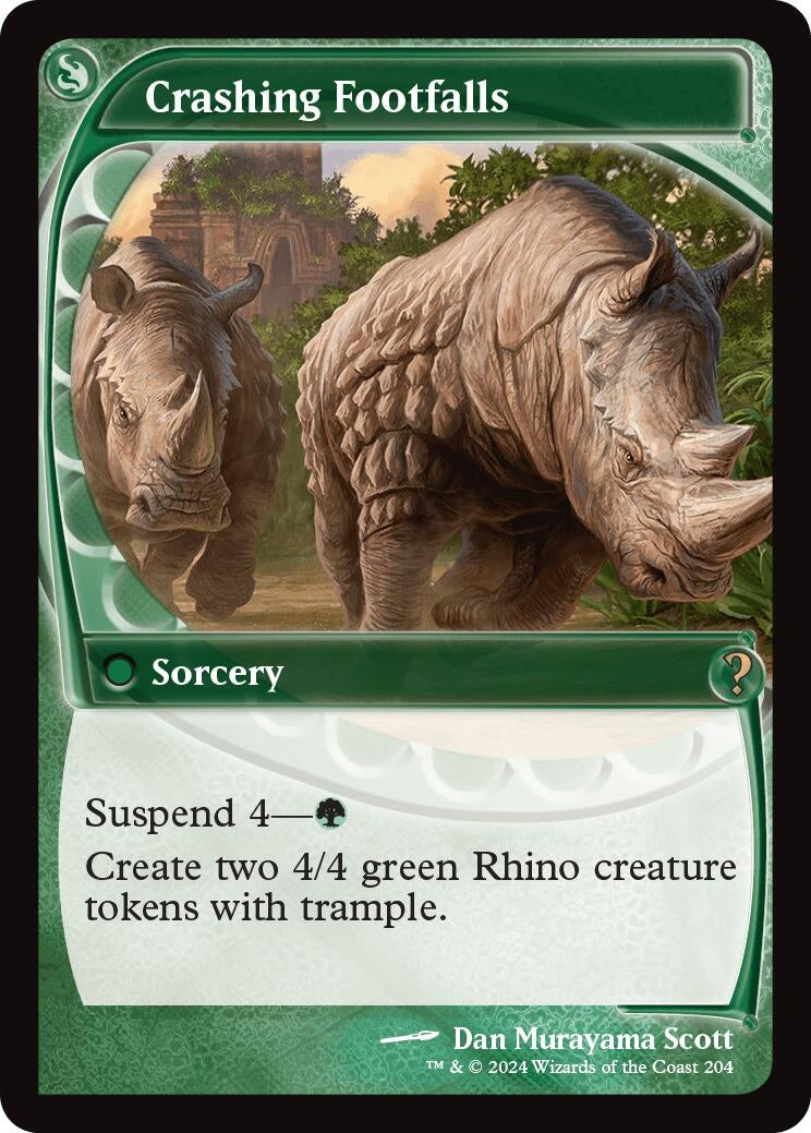 Crashing Footfalls (Future Sight) (204) (Mystery Booster 2)