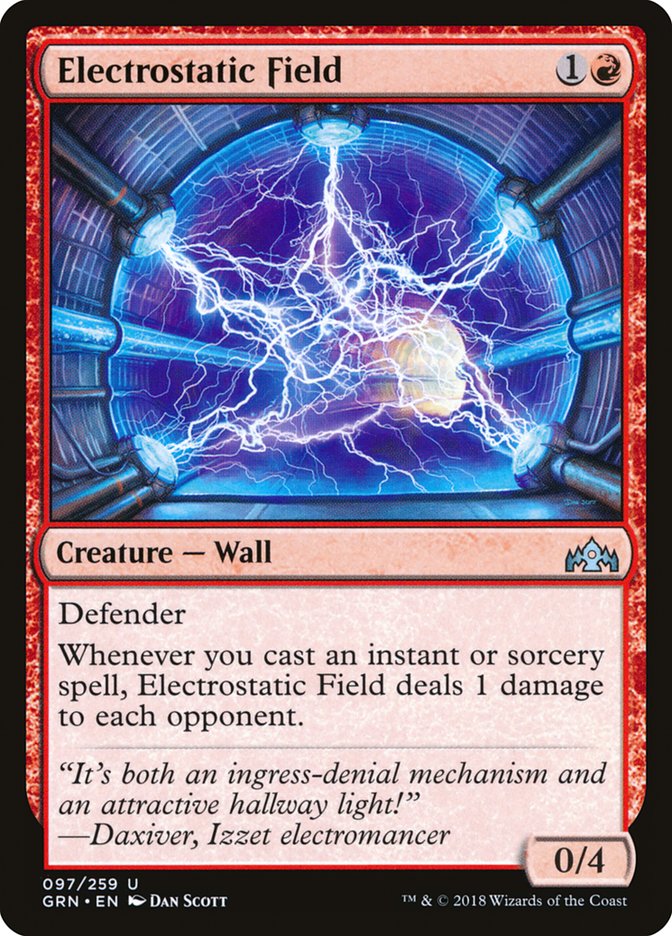 Electrostatic Field (97) (Guilds of Ravnica)