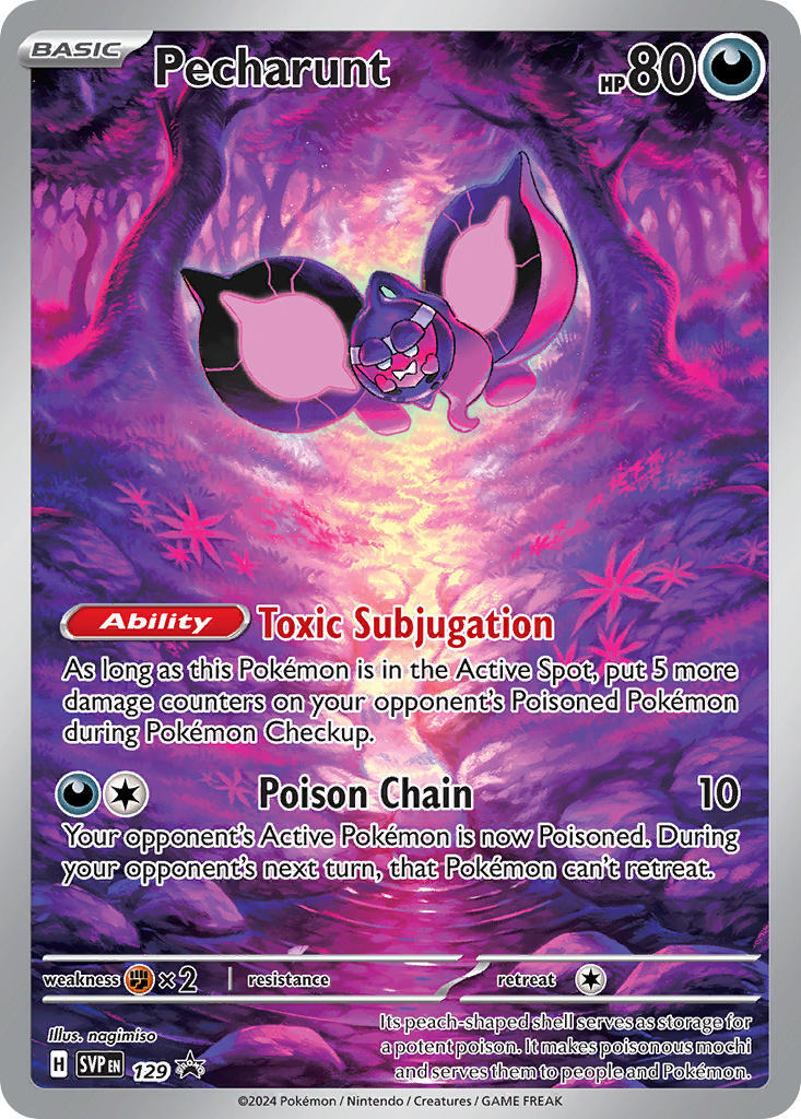 Pecharunt - 129 (129) (SV: Scarlet & Violet Promo Cards)