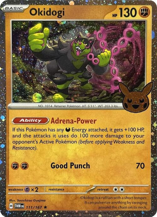 Okidogi (Cosmos Holo) (111/167) (Trick or Trade BOOster Bundle 2024)