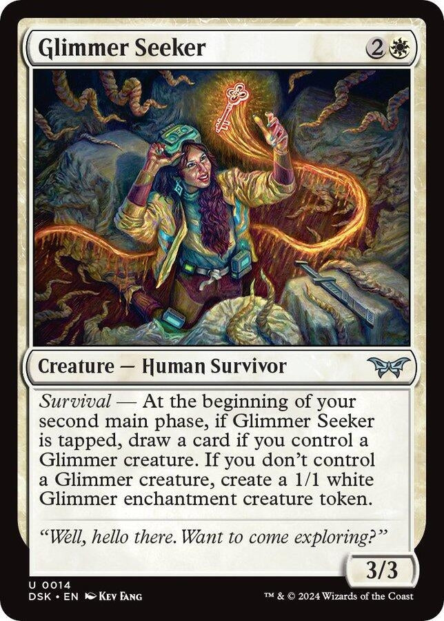 Glimmer Seeker (14) (Duskmourn: House of Horror)