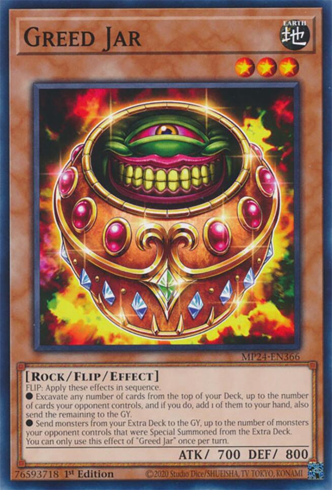 Greed Jar (MP24-EN366) (25th Anniversary Tin: Dueling Mirrors)