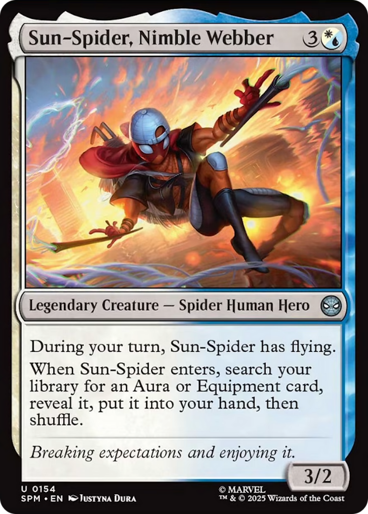 Sun-Spider, Nimble Webber (154) (Marvel's Spider-Man)