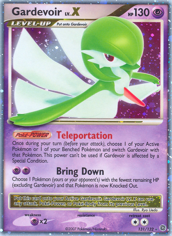 Gardevoir LV.X (131/132) (Secret Wonders)