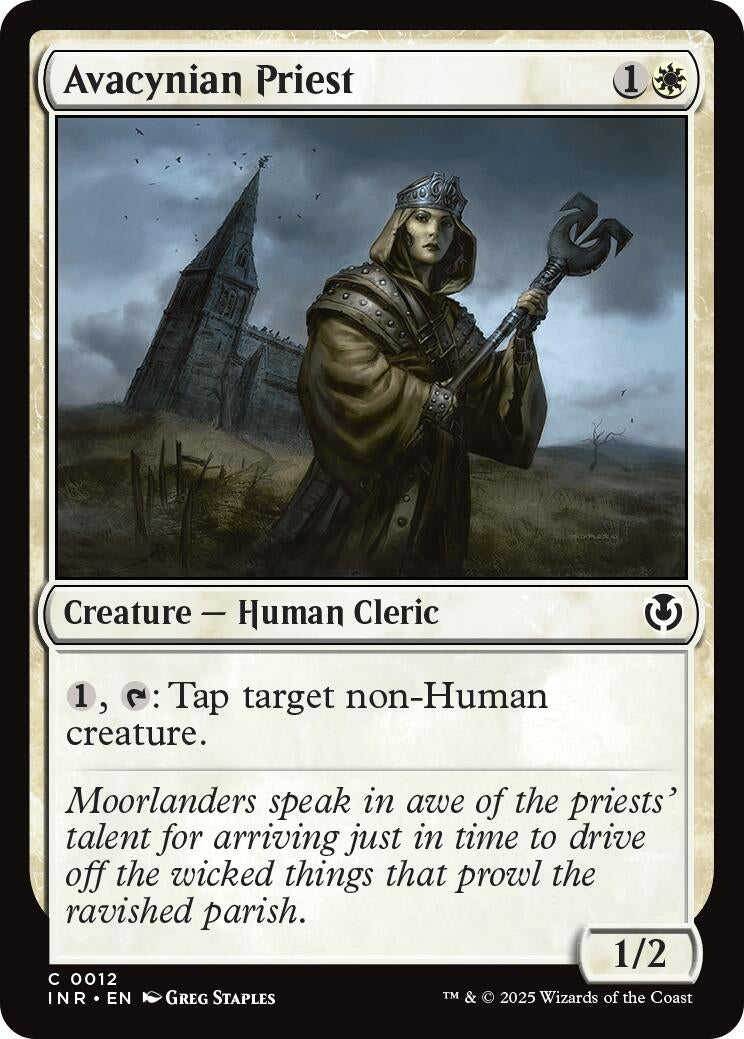 Avacynian Priest (12) (Innistrad Remastered)