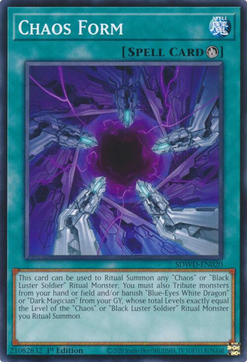 Chaos Form (SDWD-EN020) (Structure Deck: Blue-Eyes White Destiny)