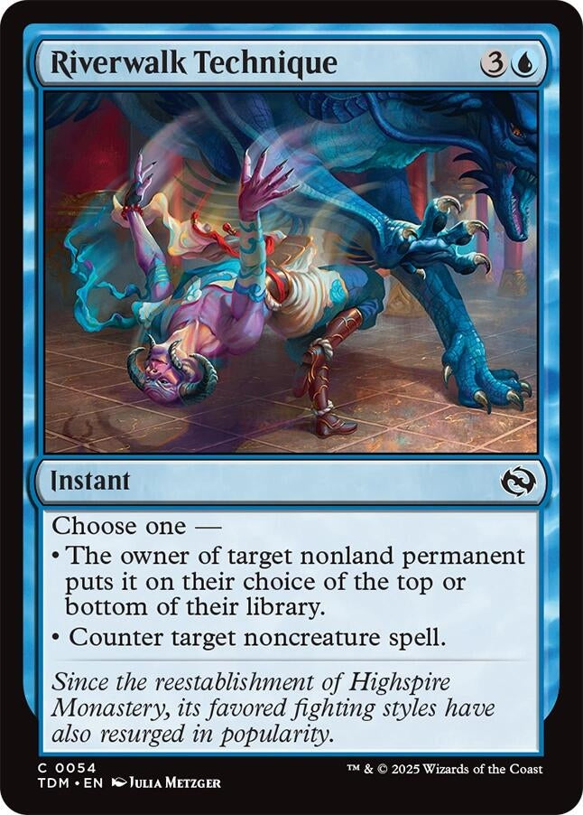 Riverwalk Technique (54) (Tarkir: Dragonstorm)