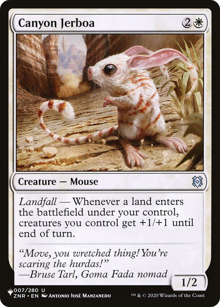 Image for Canyon Jerboa (007/280) - Magic: The Gathering