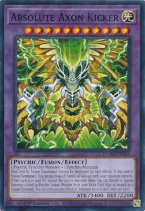 Absolute Axon Kicker (DUAD-EN034) (Duelist's Advance)