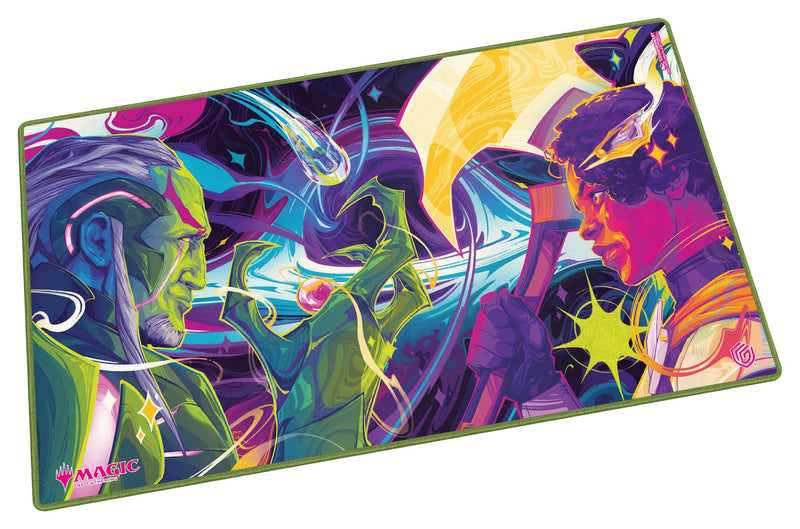 Magic: The Gathering Edge of Eternities Playmat - Haliya and Tezzeret