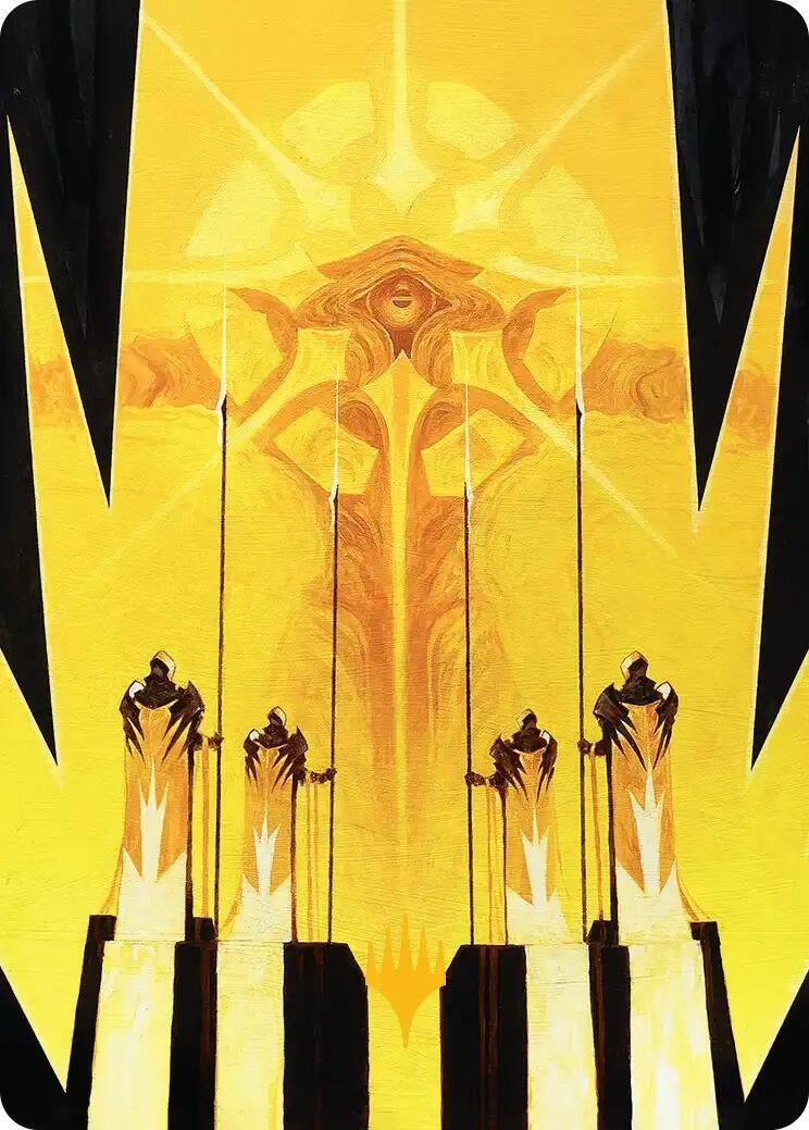 Hardlight Containment Art Card (Gold-Stamped Planeswalker Symbol) (4)
