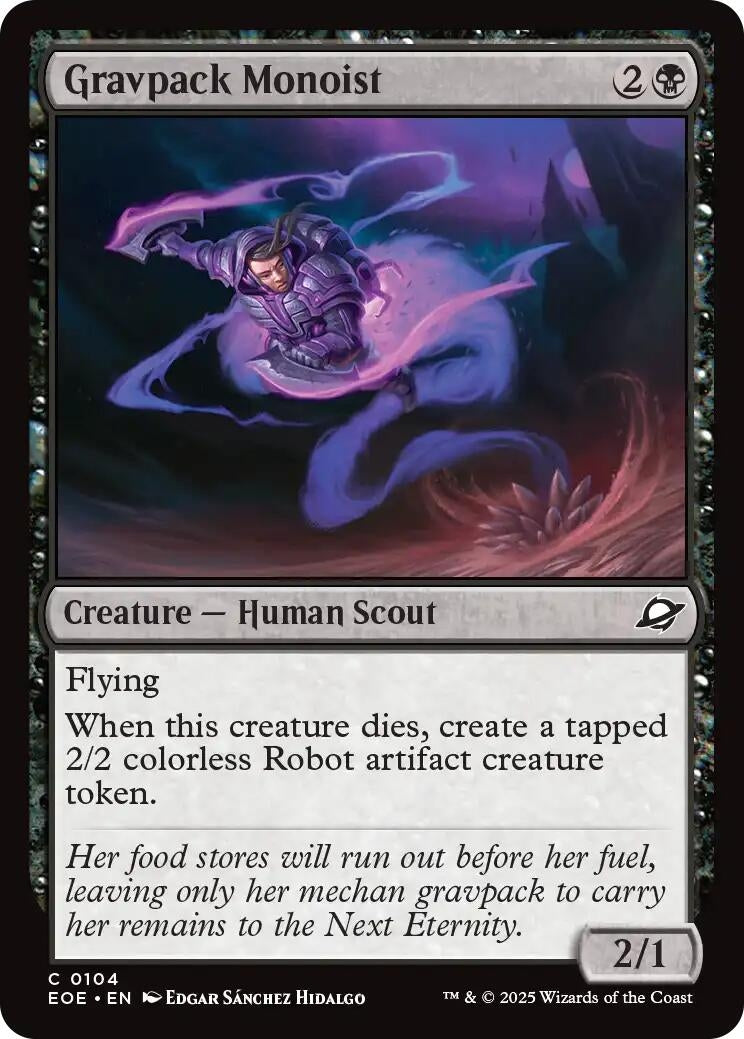 Gravpack Monoist (104) (Edge of Eternities)