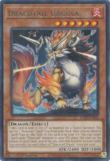 Dracotail Urgula (JUSH-EN004) (Justice Hunters)
