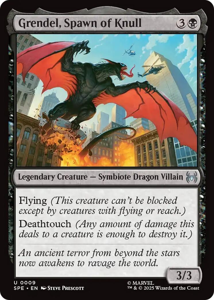 Grendel, Spawn of Knull (9) (Marvel's Spider-Man: Eternal-Legal)