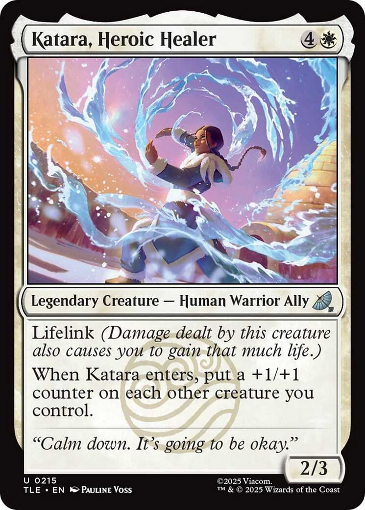 Katara, Heroic Healer (0215) (215) (Avatar: The Last Airbender: Eternal-Legal)