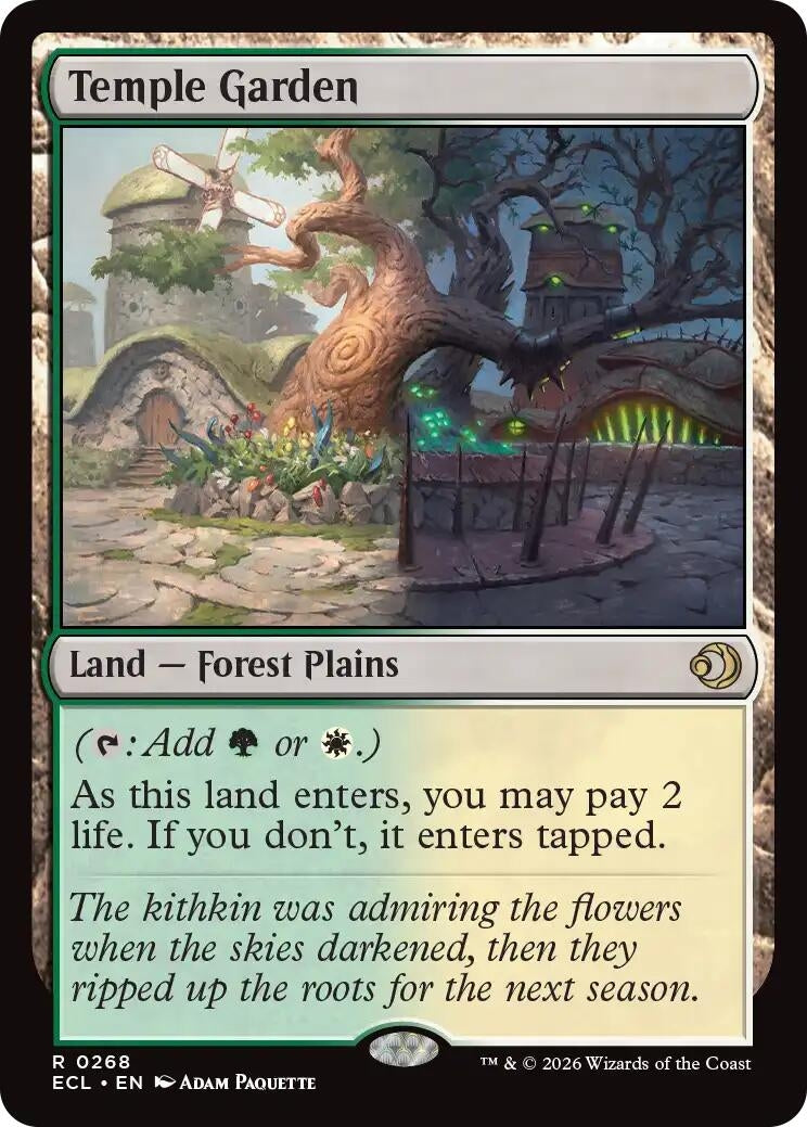 Image for Temple Garden (268) - Magic: The Gathering