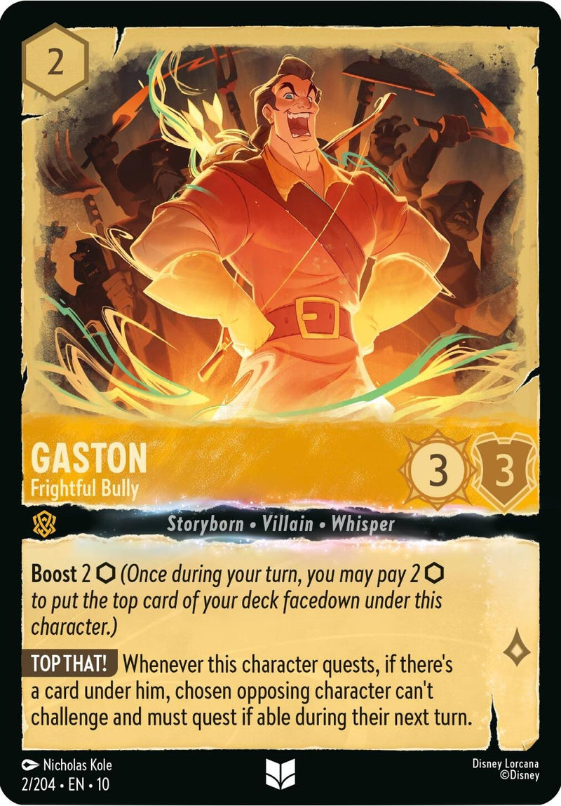 Gaston - Frightful Bully (2/204) (Whispers in the Well)