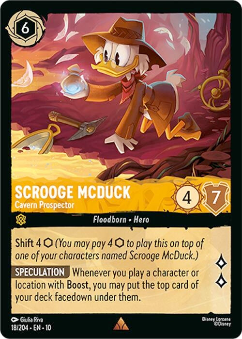 Scrooge McDuck - Cavern Prospector (18/204) (Whispers in the Well)
