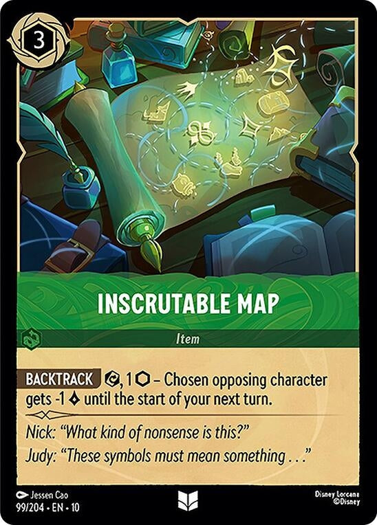 Inscrutable Map (99/204) (Whispers in the Well)