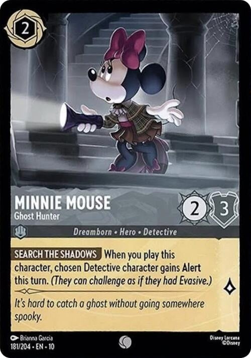 Minnie Mouse - Ghost Hunter (181/204) (Whispers in the Well)