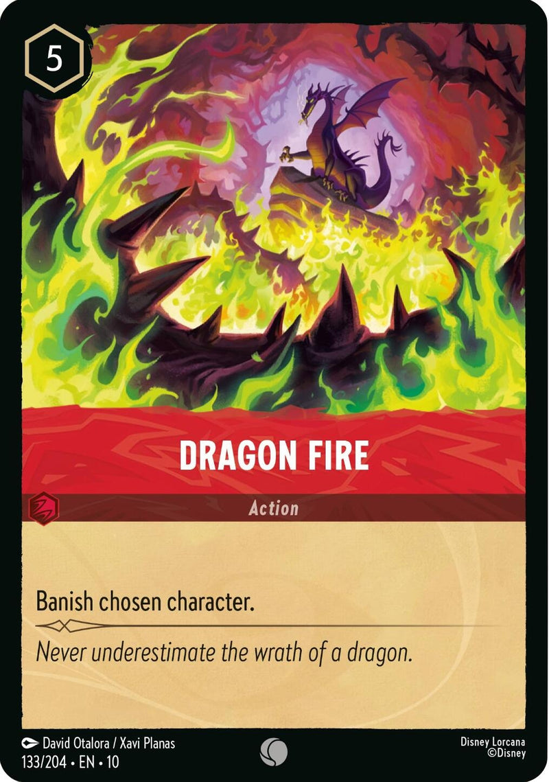 Dragon Fire (133/204) (Whispers in the Well)