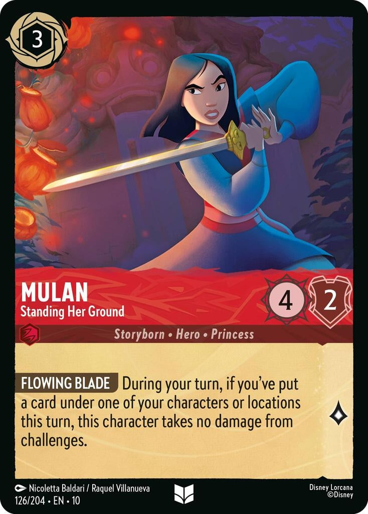 Mulan - Standing Her Ground (126/204) (Whispers in the Well)