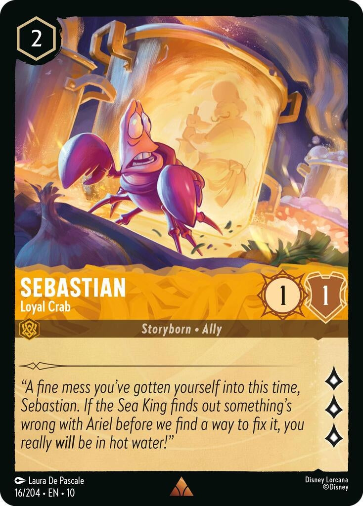 Sebastian - Loyal Crab (16/204) (Whispers in the Well)