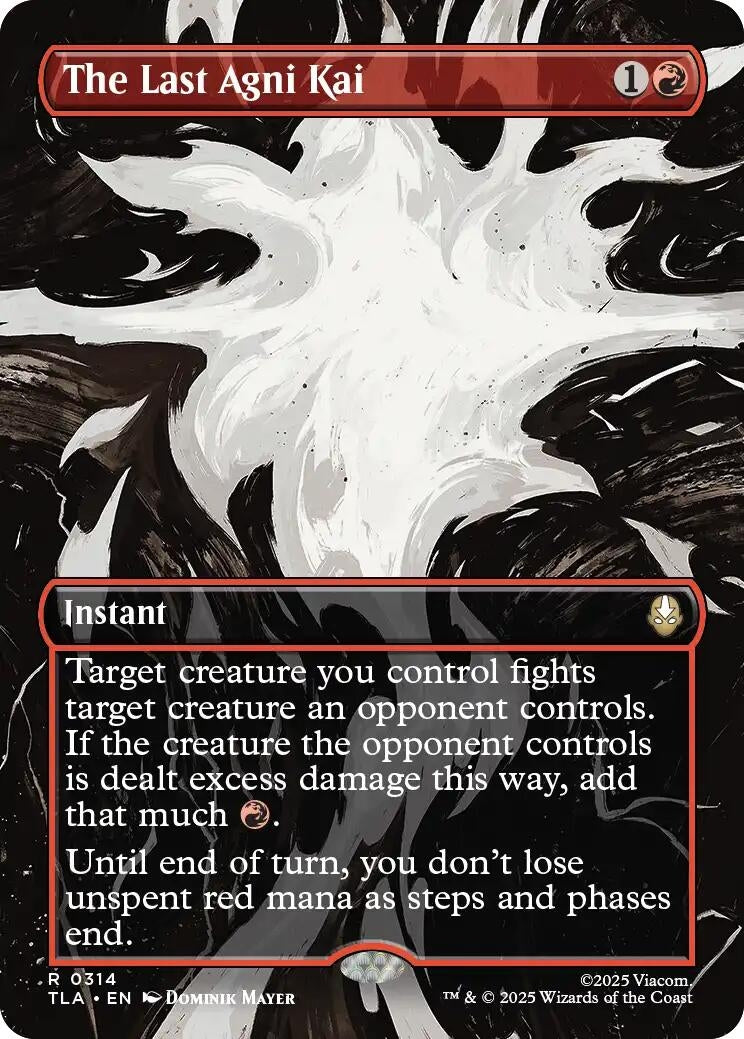 The Last Agni Kai (Borderless) (314) (Avatar: The Last Airbender)