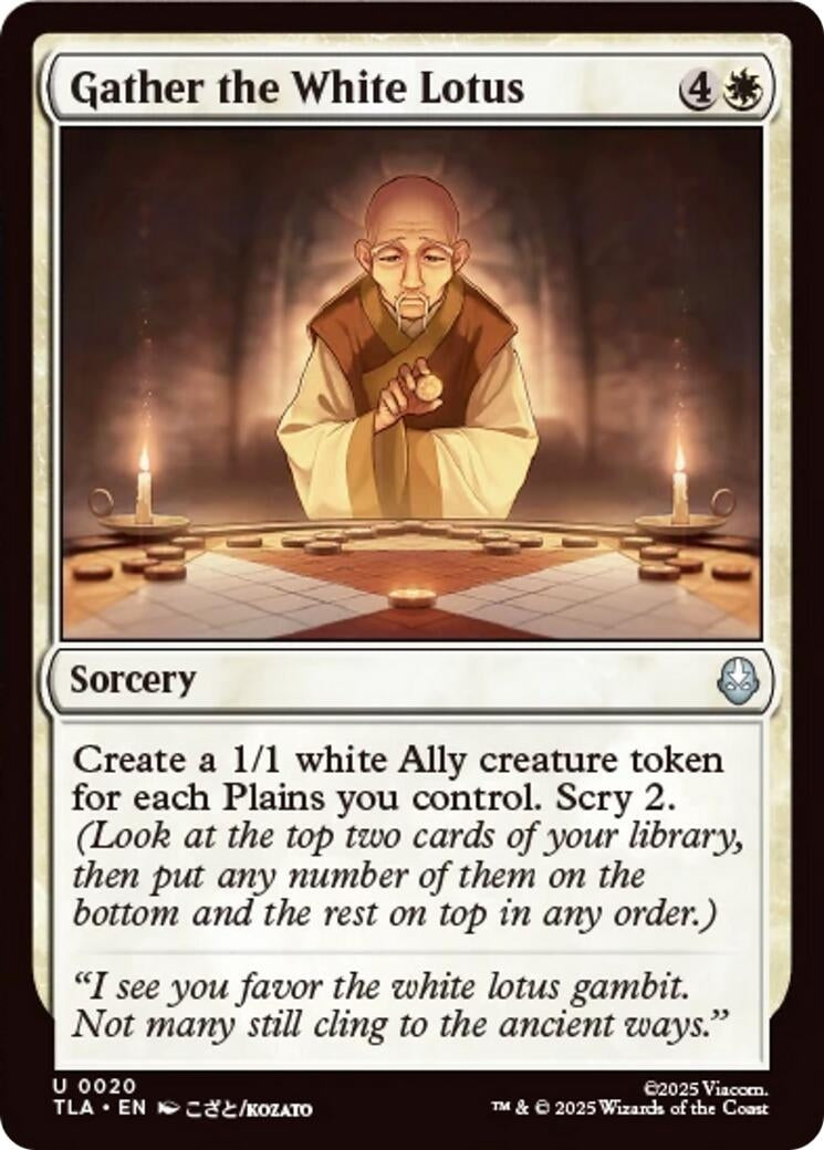 Gather the White Lotus (20) (Avatar: The Last Airbender)