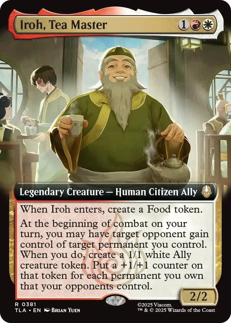 Iroh, Tea Master (Extended Art) (381) (Avatar: The Last Airbender)