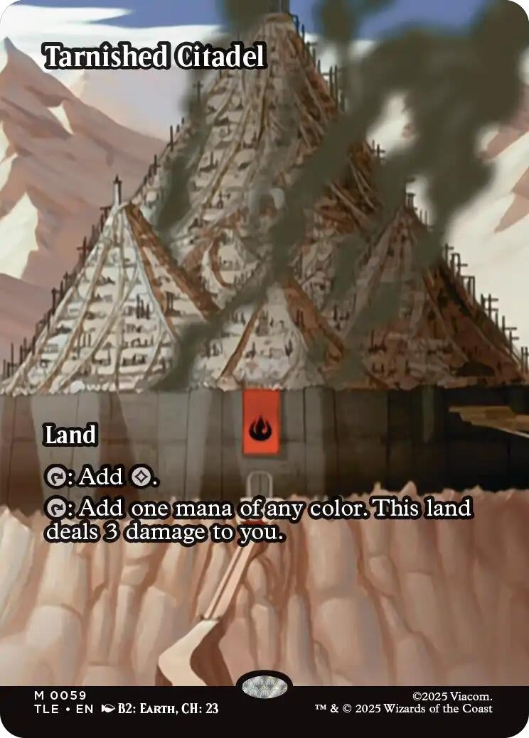 Tarnished Citadel (Borderless) (59) (Avatar: The Last Airbender: Eternal-Legal)