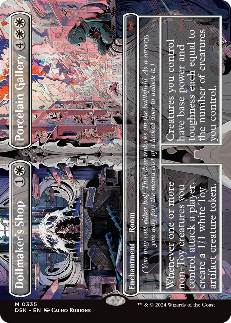 Dollmaker's Shop // Porcelain Gallery (Borderless) (335) (Duskmourn: House of Horror)