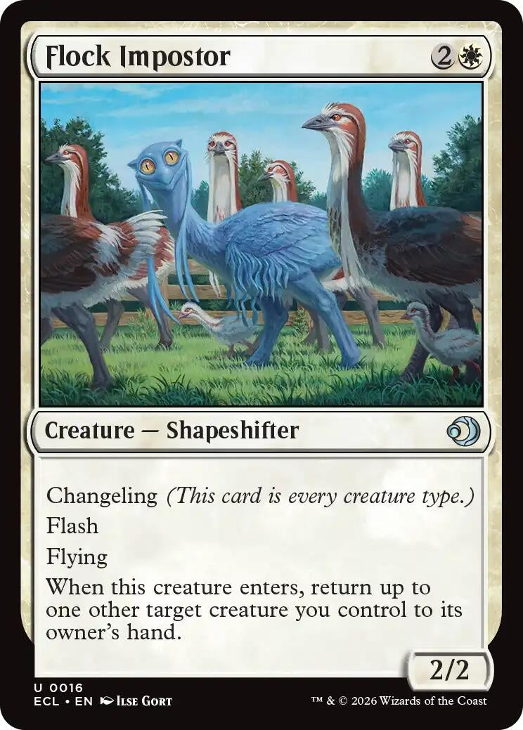 Image for Flock Impostor (16) - Magic: The Gathering