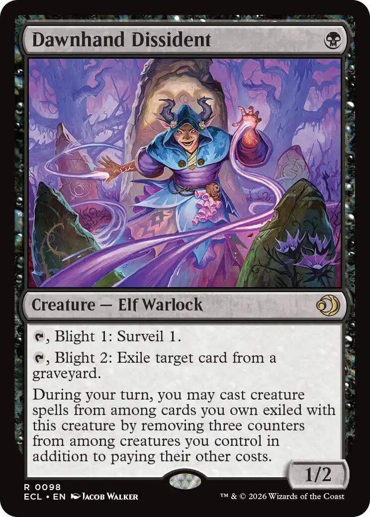 Image for Dawnhand Dissident (98) - Magic: The Gathering