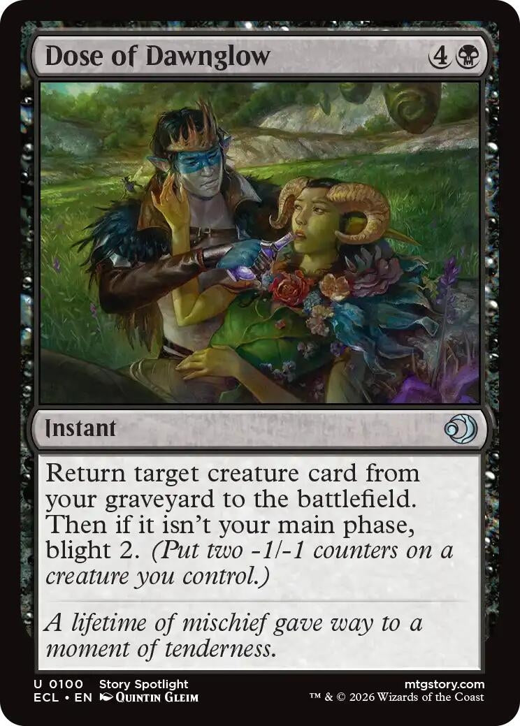 Image for Dose of Dawnglow (100) - Magic: The Gathering