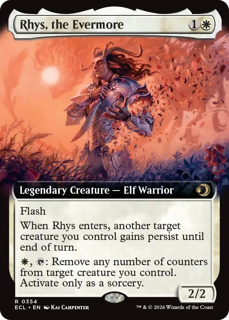 Image for Rhys, the Evermore (Extended Art) (354) - Magic: The Gathering