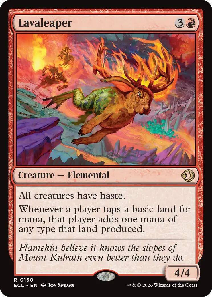 Image for Lavaleaper (150) - Magic: The Gathering