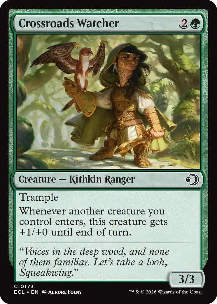 Image for Crossroads Watcher (173) - Magic: The Gathering
