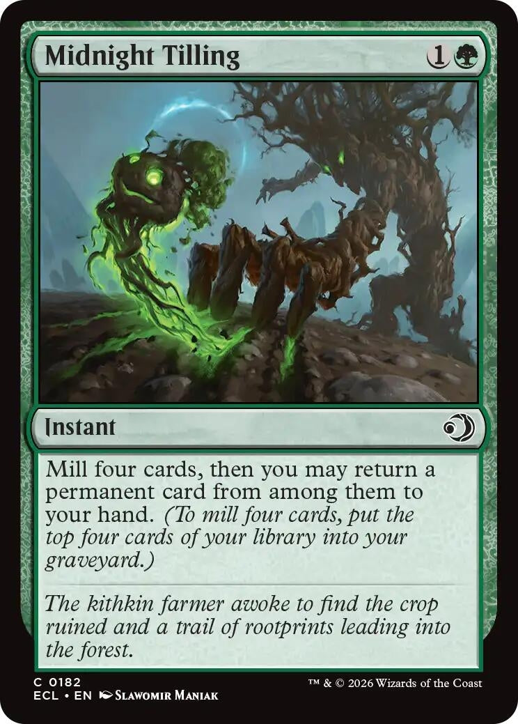 Image for Midnight Tilling - Magic: The Gathering