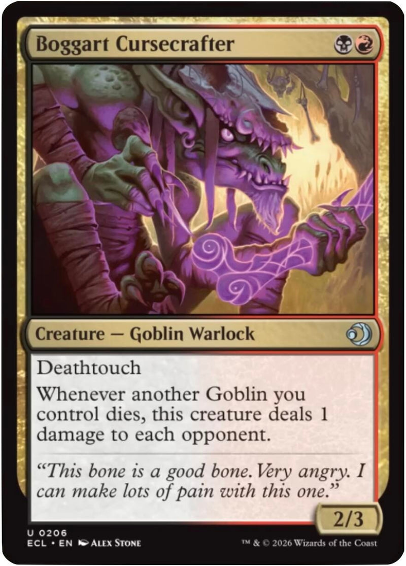 Image for Boggart Cursecrafter (206) - Magic: The Gathering