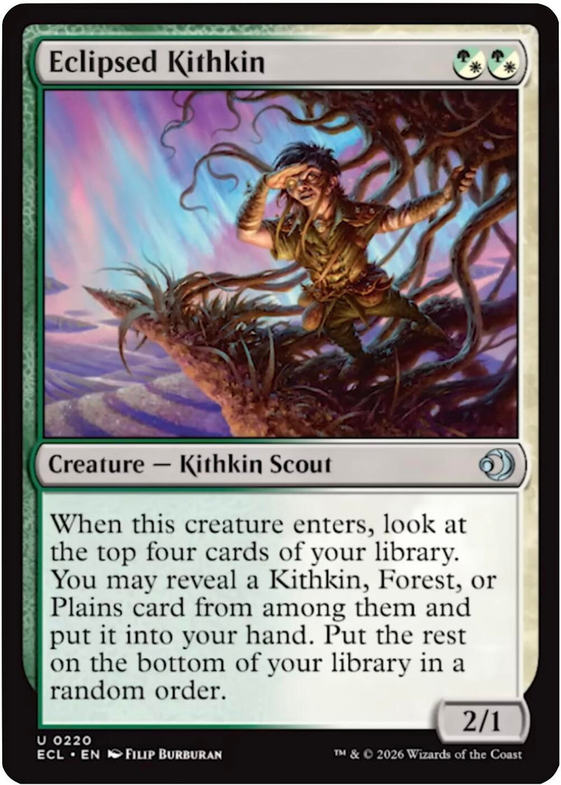 Image for Eclipsed Kithkin (220) - Magic: The Gathering