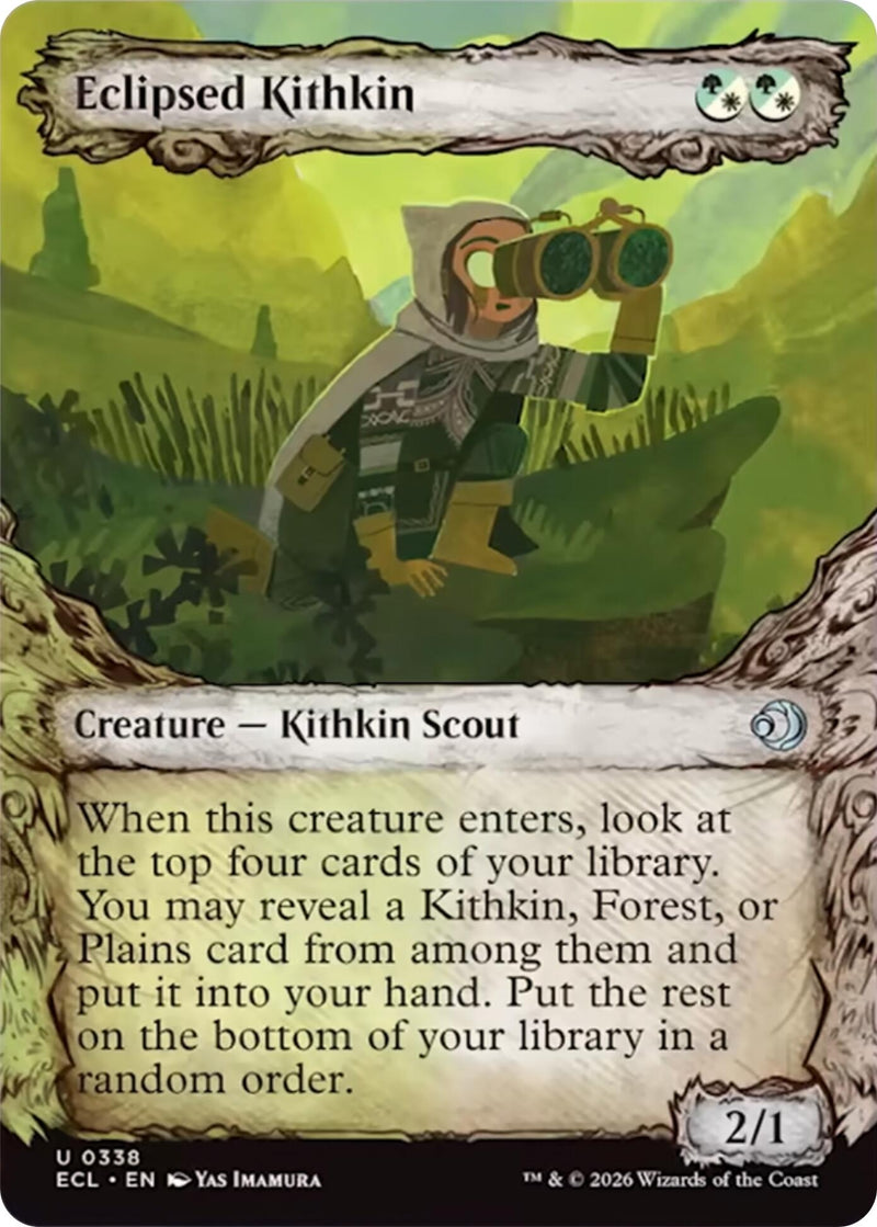 Image for Eclipsed Kithkin (Showcase) (338) - Magic: The Gathering
