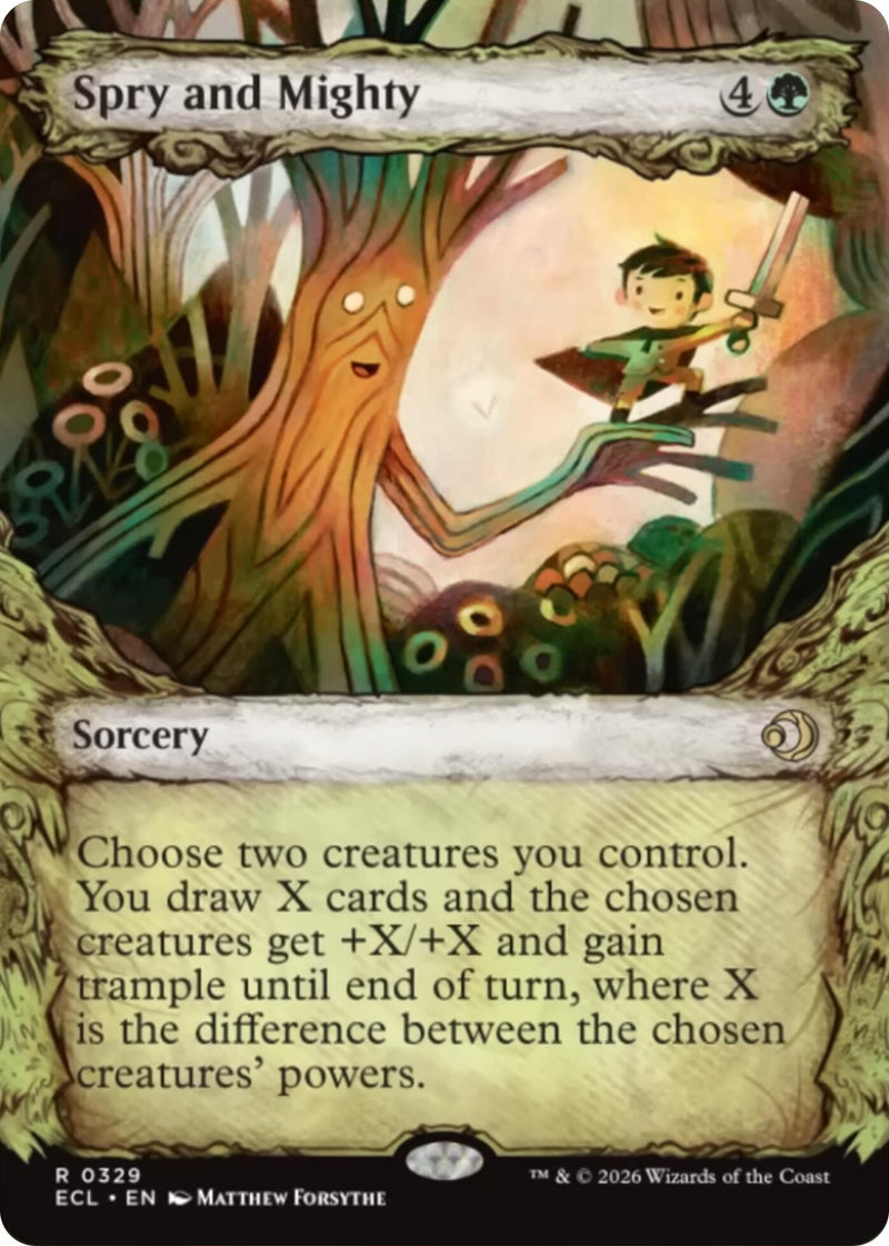 Image for Spry and Mighty (Showcase) (329) - Magic: The Gathering