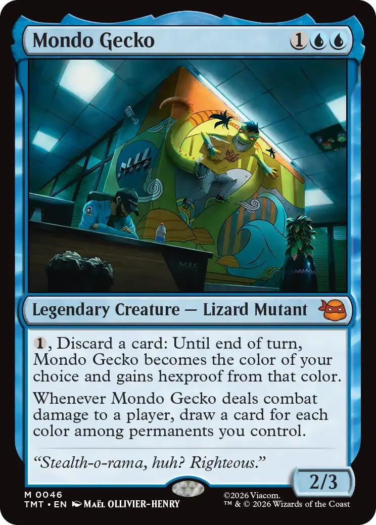 Image for Mondo Gecko (46) - Magic: The Gathering