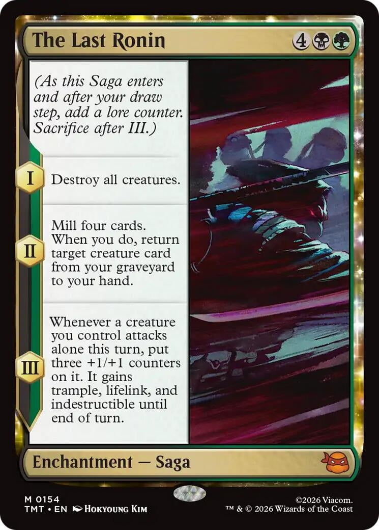 Image for The Last Ronin (154) - Magic: The Gathering