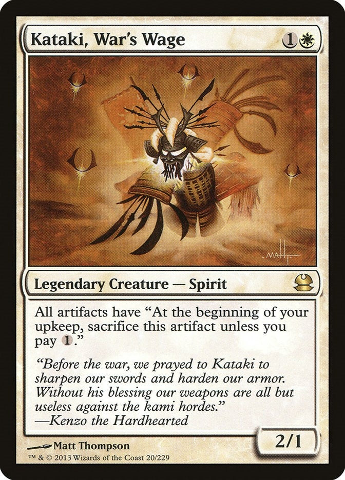Kataki, War's Wage (20) (Modern Masters)