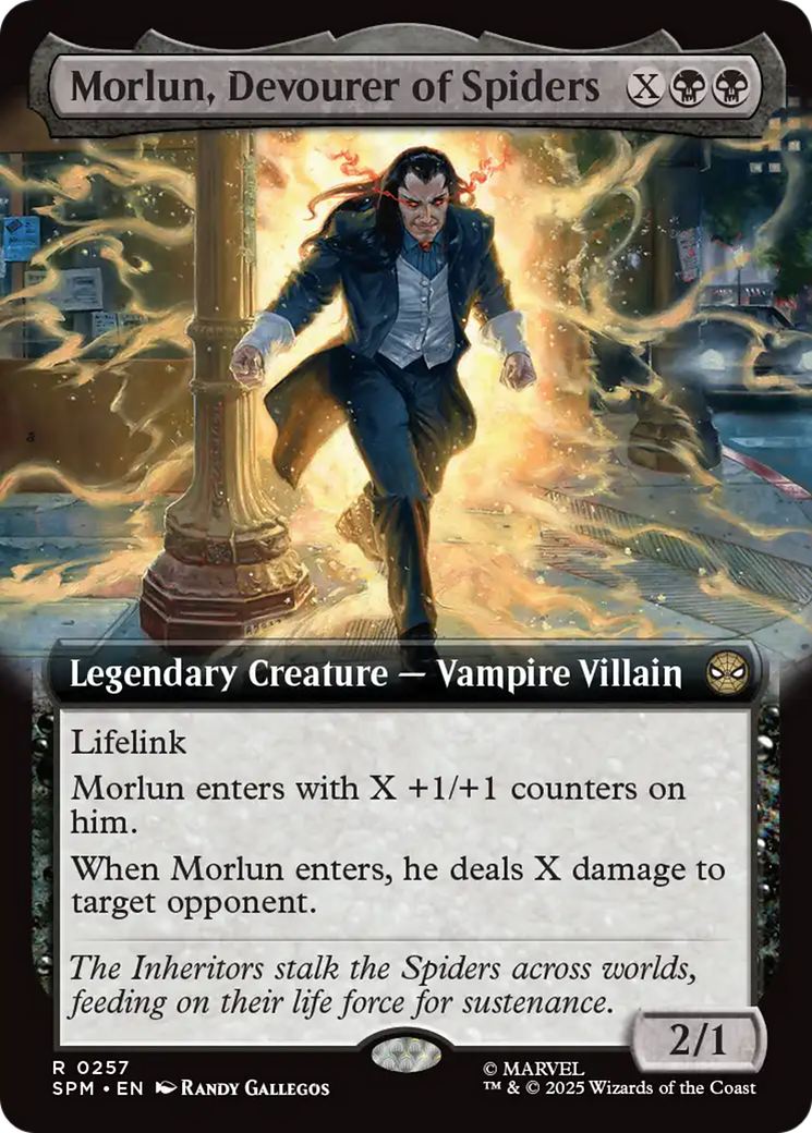 Morlun, Devourer of Spiders (Extended Art) (257) (Marvel's Spider-Man)