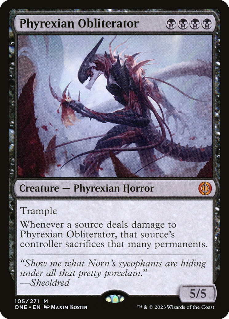 Phyrexian Obliterator (105) (Phyrexia: All Will Be One)