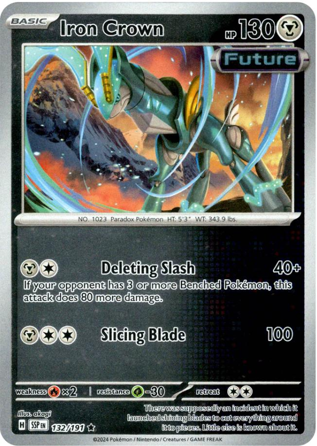 Iron Crown (132/191) (SV08: Surging Sparks)